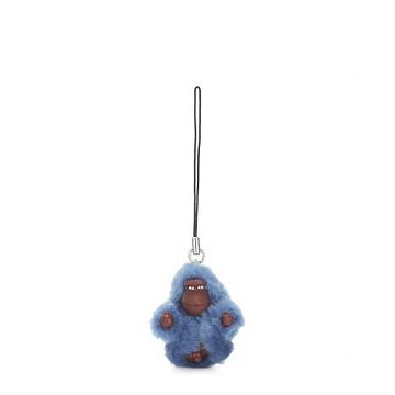 Kipling Sven Extra Small Iconic Monkey Keychain Aksesuar Mavi | TR 1240YX